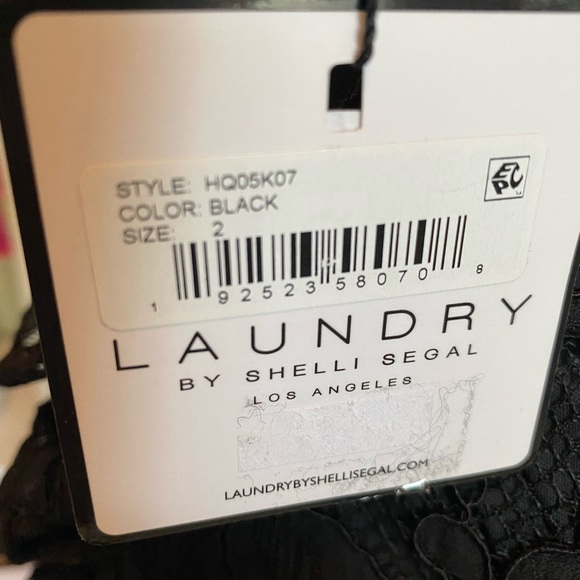 LAUNDRY lace evening gown - Picture 12 of 12